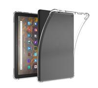 QINOUK Clear Case for Amazon Fire HD 10 (2023), [Airbag Protection] Ultra-thin HD Clear, Soft TPU Shockproof Protective Case for Amazon Fire HD 10 2023-Transparent