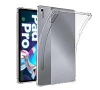 QINOUK Clear Case for Lenovo Tab P12, [Airbag Protection] Ultra-thin HD Clear, Soft TPU Shockproof Protective Case for Lenovo Tab P12 12.7-Transparent