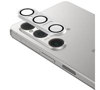QINOUK for Sony Xperia 1 VI Lens Protector, Aluminum Alloy Metal Camera Lens Protection, [Anti-Scratch] Compatible with Sony Xperia 1 VI-Silver