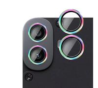 QINOUK Lens Protector for Nothing CMF Phone 1, [2 Holes] Aluminum Alloy Lens Cover, HD Tempered Glass Camera Protective Film, [Anti-Scratch] for Nothing CMF Phone 1-Colour