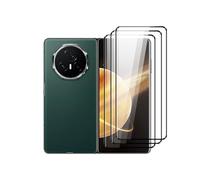 QINOUK Screen Protector for Honor Magic V3, [3-Pack] HD Tempered Glass Screen Protector, Fullscreen Protection, [Scratch Resistant] [No Bubble] for Honor Magic V3-Clear