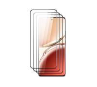 QINOUK Screen Protector for HTC U24 Pro, [3-Pack] HD Tempered Glass Screen Protector, Fullscreen Protection, [Scratch Resistant] [No Bubble] for Red Magic 9S Pro-Clear
