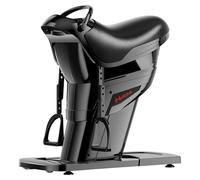 QINPI 20 Speed Electric Horse Riding Simulator, Capacity 330lbs, Improve Balance & Burn Fat Quickly, with Bluetooth Function, for Men and Women Home Gym Exercise, Horse Riding Fitness Machine