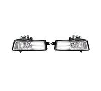 QINSHU FogLamp 2Piece For A6L For A6 C6 Sedan Avant 2008 2009 2010 2011 Car Fog Lights Cover Lamp Front Bumper Grill Light Grille Car Fog Light Assemblies(A pair Fog Lamp)