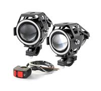 QINSHU Headlights Head Lamp Assembly For NC750X NC750 Motorcycle Headlight Front Fog Light U5 U7 12V LED Headlamp Motorbike Projector Spotlights(U7-Switch-2PCS)