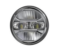 QINSHU Headlights Head Lamp Assembly For TRIUMPH Scrambler Speed Triple Thunder For Commander Storm 2005-2024 Universal 5.75 Inch Led 12V Headlight Motorcycle DRL 1 5 3/4 Headlamp(Short Wire)