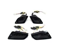 QINSHU Headlights Head Lamp Assembly For Vespa GTS300 GTS 300 GTS250 GTS150 GTV250 GTV300 GTS 250 150 LED Rear And Front Turn Signal Light Motorcycle Accessories(Front and Rear)