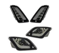 QINSHU Headlights Head Lamp Assembly For Vespa GTS300 GTS250 GTS150 GTS 300 GTS 250 Accessories Motorcycle LED Front After Turn Signal Indicator Light Signal Light(1 set)