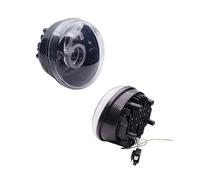 QINSHU Headlights Head Lamp Assembly For Vespa GTV 6 Sei Giorni Tri-color Carbon Fiber Hi-Lo Beam Dynamic Sequential LED Motorcycle Headlight