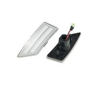 QINSHU Mirror Indicator For Ranger XL XLT Lariat 2019 2020 Front Bumper LED Side Marker Lamp Dynamic Blinker Turn Signal Fender Lights Indicator(Dynamic Crystal)