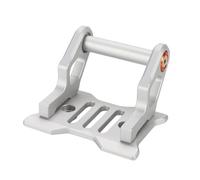 QINSHU Phone Holder Motorcycle Cellphone Phone GPS Navigation Mount Bracket 12mm 22mm For CFMOTO For CF MOTO For 450MT 450 MT 450 MT450 IBEX 450 2024 2025 2026 Navigation Bracket(Silver orange)