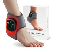 Qinux FootRevita Ankle Massager with Vibration and Heat, Adjustable and Portable for Daily Use, Relaxation and Comfort