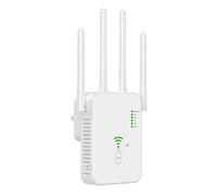 qinux spiddy wifi extender booster(White)