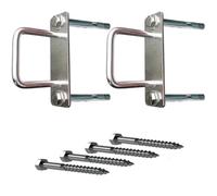 Qinwuwu Wall Ceiling Mount Anchor Bracket for Gymnastic Rings,Olympic Rings,Yoga Swing, Hammock,Battle Ropes,Body Weight Strength Training Systems,Boxing Equipment