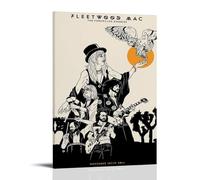 Qinyuluo Band Vintage Art Poster Fleetwood Mac Music Posters for Room Aesthetic Canvas Wall Art Bedroom Decor08x12inch(20x30cm)