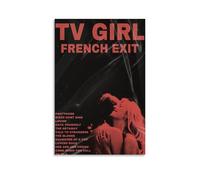 Qinyuluo Girls Tv Poster French Exit Album Cover Music Posters for Room Aesthetic Canvas Wall Art Bedroom Decor12x18inch(30x45cm)