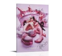 Qinyuluo Melanie Martinez Trilogy Signed Poster Music Posters for Room Aesthetic Canvas Wall Art Bedroom Decor08x12inch(20x30cm)