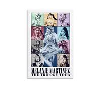 Qinyuluo Singer Melanie Poster Martinez Trilogy Tour Music Posters for Room Aesthetic Canvas Wall Art Bedroom Decor12x18inch(30x45cm)