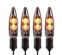QINYUML Motorcycle Indicator Lamps For R1200GS HP4 S1000R K1300R R800GS F800 Motorcycle Front Rear LED Turn Signal Indicator Light Blinker