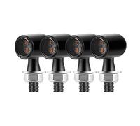QINYUML Motorcycle Indicator Lamps Motorcycle Led Turn Signal Light Bullet Indicator Flasher Amber Lamp Universal