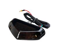 QINYUML Tail Light 12V Led Motorcycle Tail Rear Light Lamp Taillight Motor Brake Stop Lights License Plate Light Moto Equipments Parts Accessories
