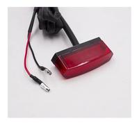 QINYUML Tail Light Brake LED Plastic Light Universal LED Tail Light Motorcycle Tail Light Red Indicator Modified Housing Equipment Parts