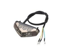 QINYUML Tail Light Motorbike LED Tail License Light 12V Rear Brake Lamp For Pit Dirt Bike ATV For Chopper For Scooter For Cruiser Number Plate Taillight