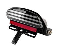 QINYUML Tail Light Motorcycle LED Tri-Bar Mudguard Tail Brake Turn Signal Light For Dyna For Fat Bob For Softail 2006-2015