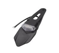 QINYUML Tail Light Motorcycle Rear Tail Light Dirt Bike 12V LED Taillight Brake Stop License Plate Lamp For Trail Motocross
