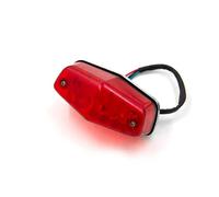 QINYUML Tail Light Motorcycle Rear Taillights Led License Plate Tail Lights For BSA Lucas 525 For Scrambler Motorbike Stop Lamp Accessories