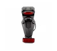 QINYUML Tail Light Motorcycle Tail Light 12V Rear LED Tail Light Brake Stop Lamp License Plate Light For Off-For Road Motorcycle Dirt Bik