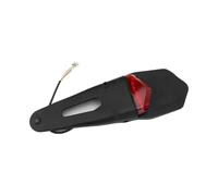 QINYUML Tail Light Motorcycle Universal 12V LED Black Red Rear Tail Stop Light For CRF YZ CR WRF 250 450 Motocross License Plate Lamp