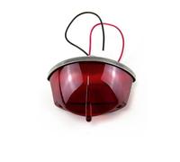 QINYUML Tail Light Universal Retro Motorcycle Tail Rear Signal Light ABS Motor Brake Stop Directional Lights For WIPAC WP Lamp England Taillight