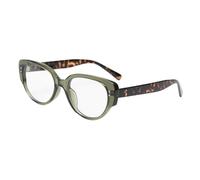 QINZHENZ Anti UV Eyeglasses Anti Glare Computer Readers Blue Light Blocking Reading Glasses TR Frame Flat Light Mirror(Hawksbill,+350)