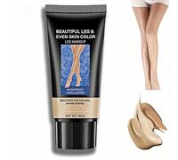 QinZiEn Leg Makeup Waterproof No Transfer, Leg & Body Coverage Perfecter, Light Body Concealer, Easy to Use Foundation Full Coverage, Long Lasting, Effective Tattoo Coverup (02)