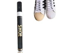 QinZiEn Portable Bleach Pen Shoe Repair Pen,Anti Oxidation Pen for Sneakers New Sports Shoes, Professional Shoe Repair Marker,White Trainer Cleaner,Touch Up Paint Pen,White Gel Pens,Whitening Pen