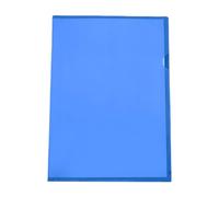 QINZITAO 6 Colors A 4 Folders Side File Pocket Covers L Shaped Folder Presentation Folder School Office Supplies