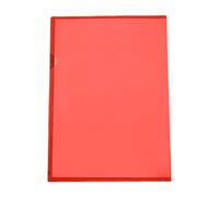 QINZITAO 6 Colors A 4 Folders Side File Pocket Covers L Shaped Folder Presentation Folder School Office Supplies
