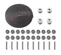 QINZITAO Motion Set with 6M Belt Bearing Idler Metal Transmission Set For 3D Printing Part Accessories