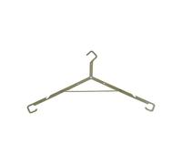 QINZITAO Portables Folded Clothes Hangers Compacts Closet Organizers Space Saving Hangers for Travel Indoor and Outdoor Use