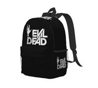 QIOEURYU Backpack Evil Dead Resuable Horror Movie Student Boys Girls BookBag School Computer Shoulder Bag for Men Women Holiday Gifts