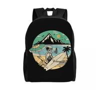 QIOEURYU Backpacks Beach Surfer Women Men School Computer Bookbag Surfing College Student Daypack Bags Leisure Outdoor Holiday Gifts