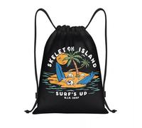 QIOEURYU Backpacks Custom Surfing Drawstring Bag for Training Yoga Women Men Beach Seaside Surfer Sports Gym Sackpack Leisure Outdoor Holiday Gifts