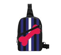 QIOEURYU Backpacks for Men Women Leather Puppy Pride Chest Bag Sling Crossbody Travel Hiking Daypack Shoulder Bag Outdoor Leisure Holiday Gifts