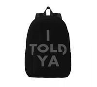 QIOEURYU Backpacks I TOLD YA Challengers Cool Student Hiking Tom Zendaya Daypack for Men Women Laptop Computer Canvas Bags Leisure Outdoor Holiday Gifts