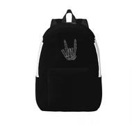 QIOEURYU Backpacks Lightweight and High Capacity Radically Emo Simple and stylish Canvas Man Leisure Outdoor Gifts for Boys and Girls