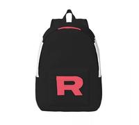 QIOEURYU Backpacks Sling Bag Chest Bags for Men Women Letter R Team Rocket Simple and stylish Canvass for women Leisure Outdoor Holiday Gifts