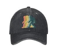 QIOEURYU Baseball Caps Baseball Cap Bigfoot Summer Fashion Trucker Hat Sasquatch Women Men Custom Logo Hunting Camping Summer Outdoor Sport Gift