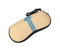 QIOEURYU Glasses Case Oh No Not You Again Shell Protective Sunglasses Box Women Men Soft Eyeglass Bag Pouch Storage Box Compact and Portable