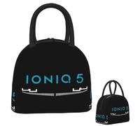 QIOEURYU Lunch Bag Leakproof Ioniq 5 Iconic Front Grill and in Blue Insulated Tote Bags for Women Kids Food Boxes Thermal Lunch Box for Work School Picnic Travel